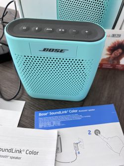 Bose Soundlink Color Bluetooth Speaker Model 415859 (Teal)