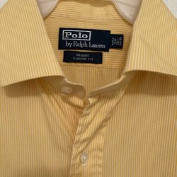 Ralph Lauren Polo SZ 16 1/2 Regent Classic Fit New
