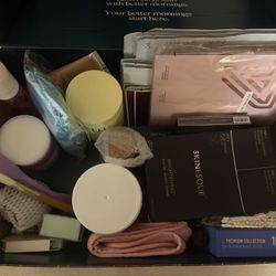 Random Beauty Box - face masks, essential oils, fake lashes and more!