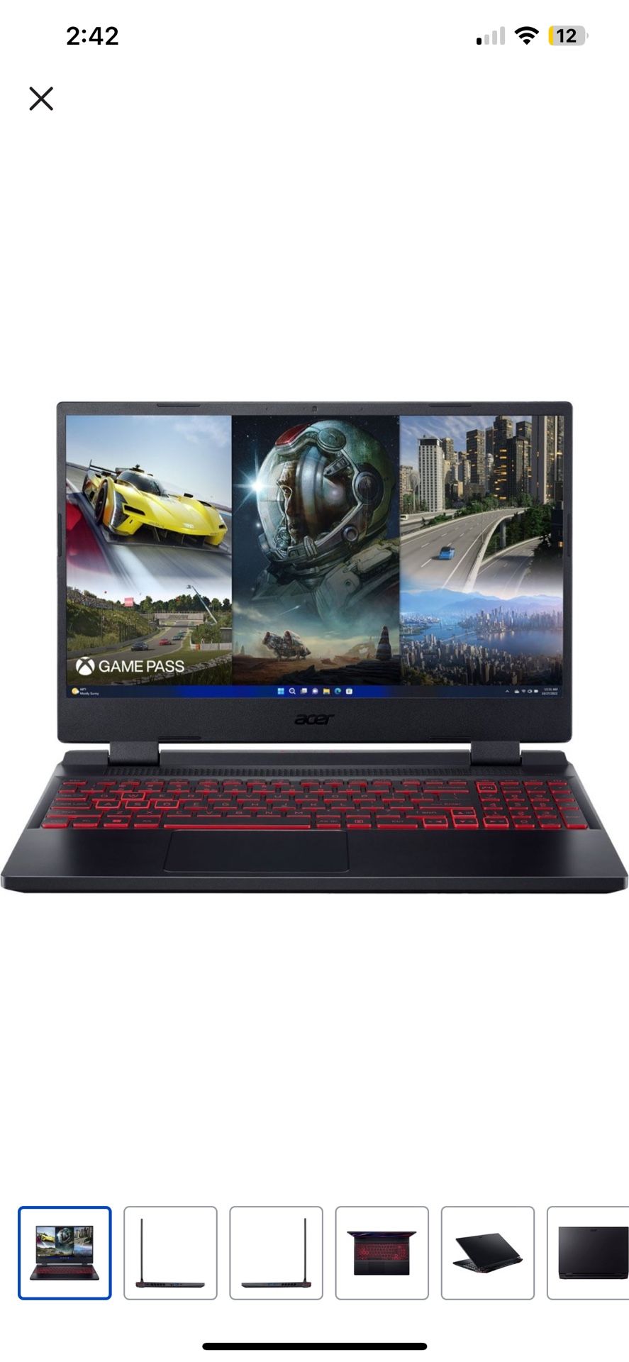 Acer Nitro 5 Gaming Laptop