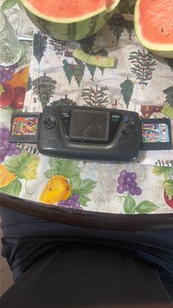 Game gear Sega  portable game system