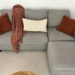 Gray Sofa Couch 