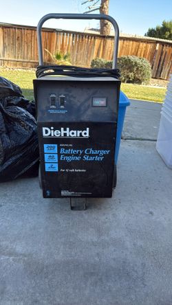 Diehard Battery Charger Engine Starter 