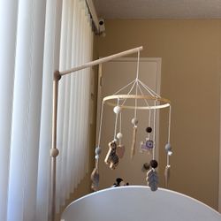 Woody Baby Crib Animal Mobile 