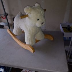 White Rocking Bear