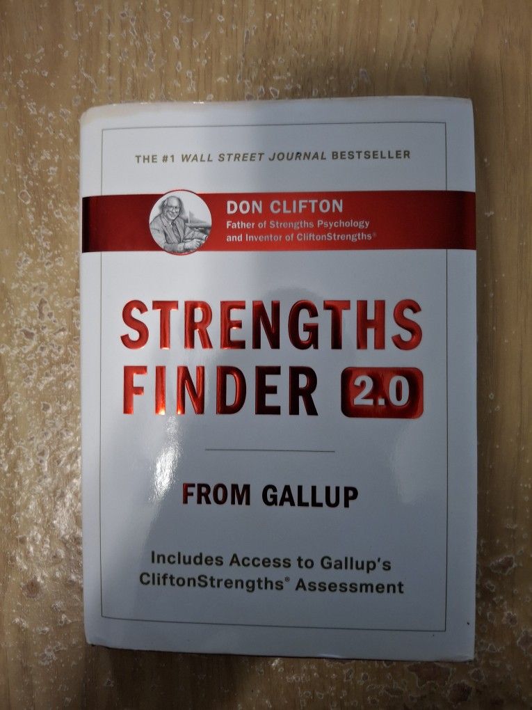 the book StrengthsFinder 2.0 by Tom Rath