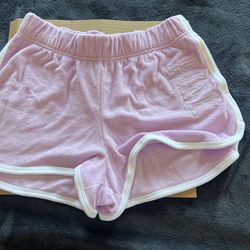 Pink Varsity Shorts