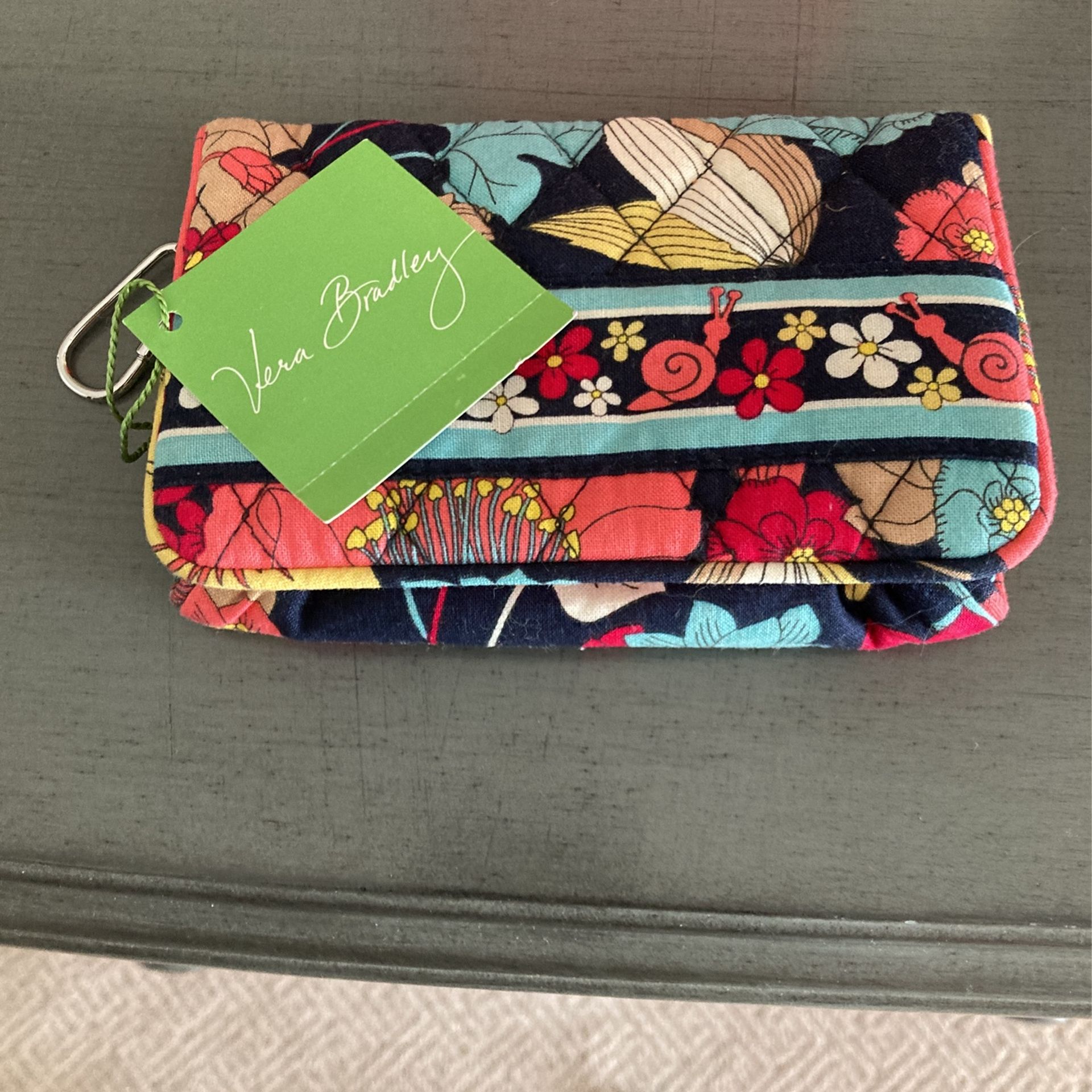 Vera Bradley Happy Snails Wallet