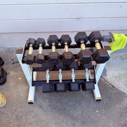Dumbbell With Rack