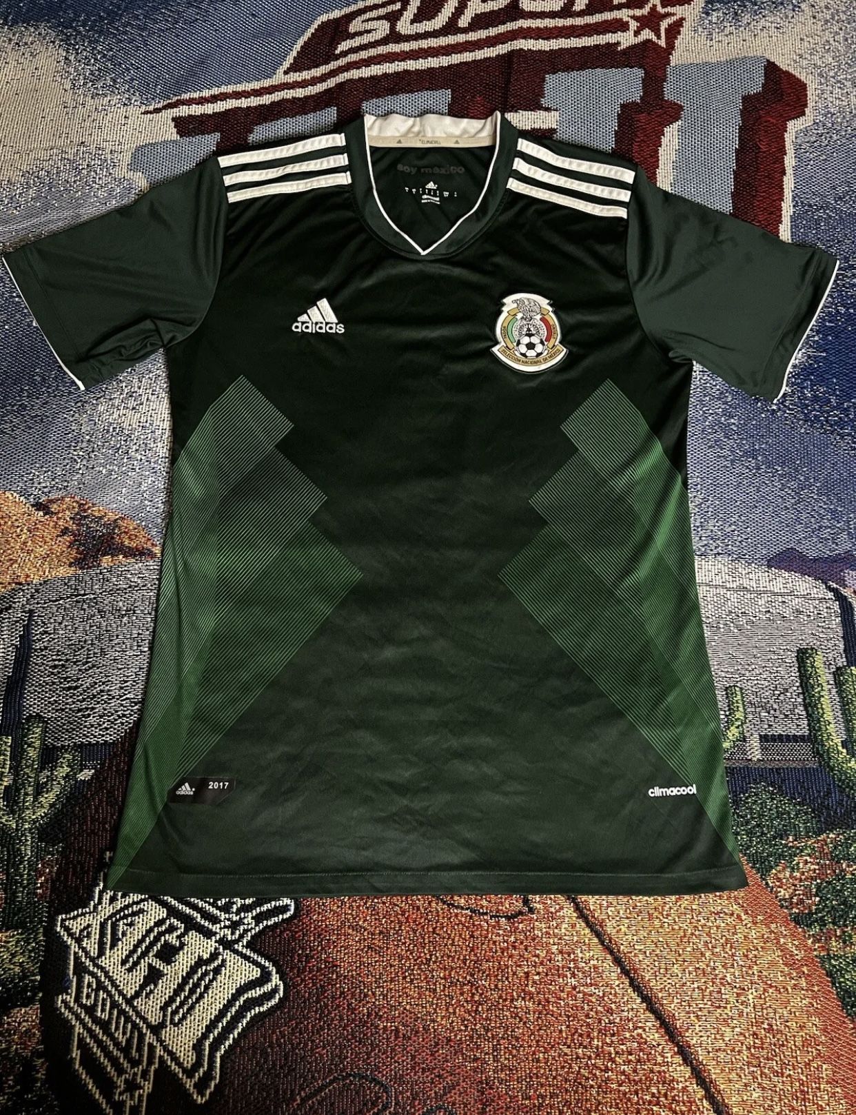 Adidas 2018 World Cup Mexico Jersey with Rafa - Depop