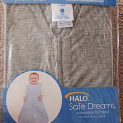 HALO SleepSack Wearable Blanket. 100% Cotton Wearable Blanket (size Small) Birth to 6 Months - New!