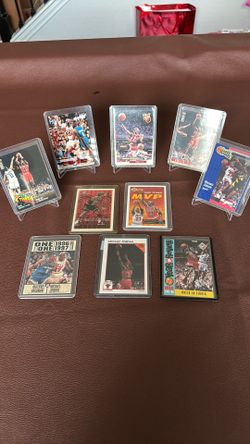 Michael Jordan 10 Card Lot