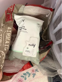 New milk storage bags