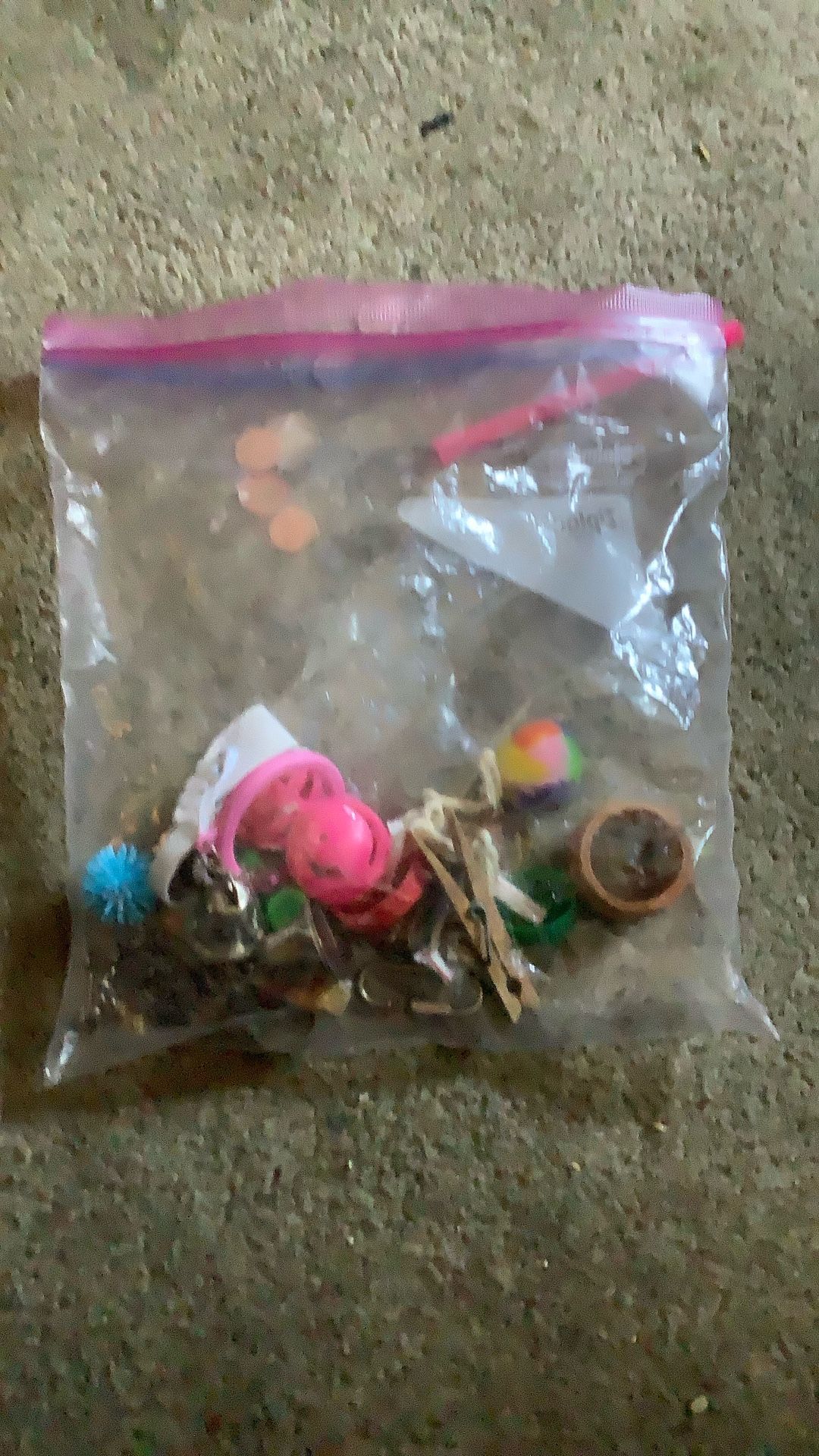Some toys for birds