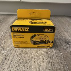 New Dewalt Battery 20V 8AH