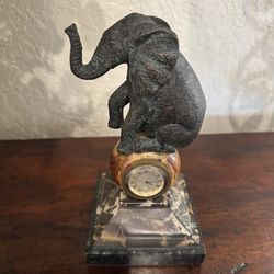 The Maitland-Smith Agile Elephant Clock - Originally $635