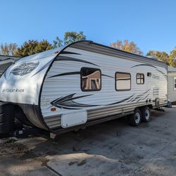 Rv Camper Trailer. 
