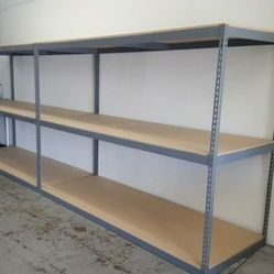 Shelving 96 in W x 30 in D New Uline Industrial Warehouse Rack
