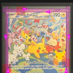 SIR Pikachu Perfect Borders 
