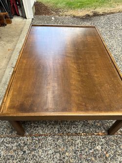 Custom table for trains or cars