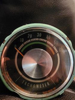 1965 impala factory tachometer