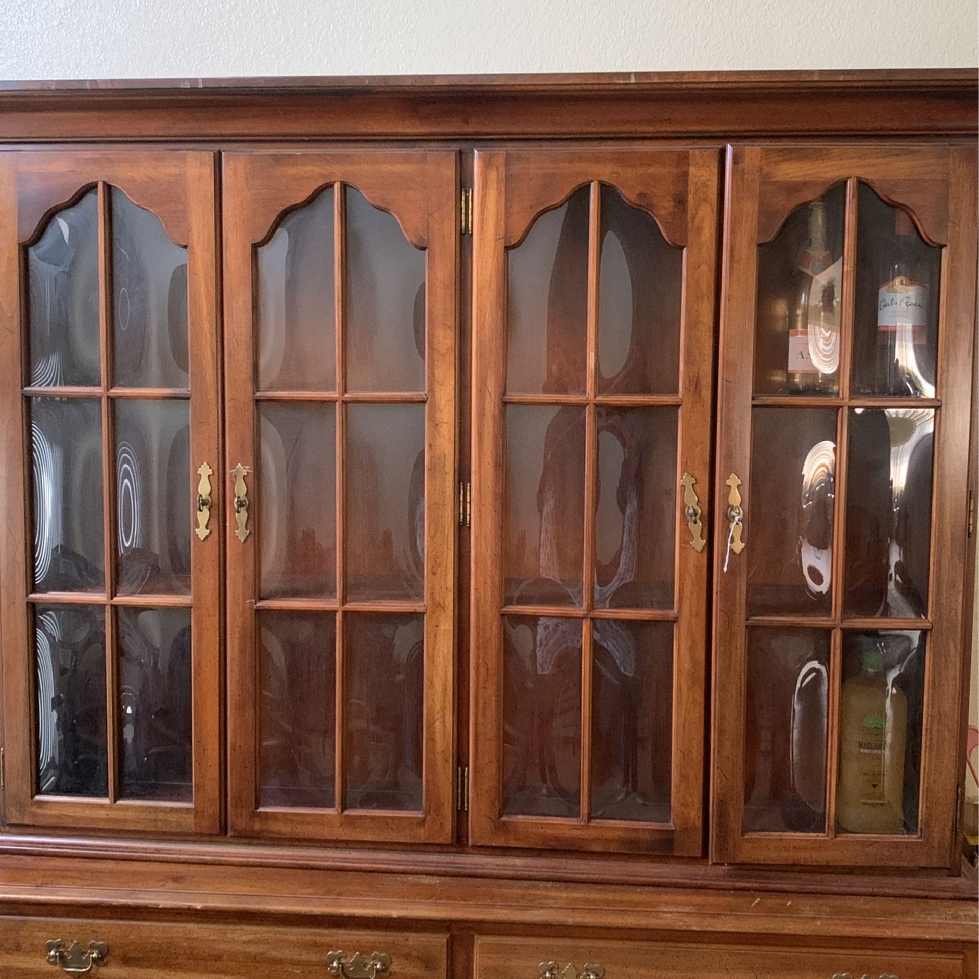 Wooden China Cabinet