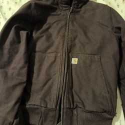 Carhartt Brown Hooded Jacket New