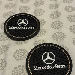 Mercedes Cupholder Mats