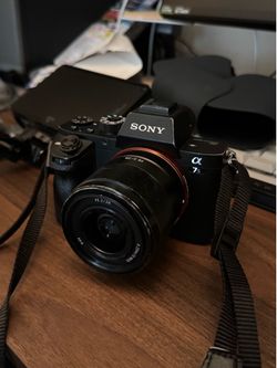 Sony A7sii camera