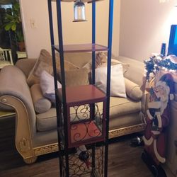 metal shelf