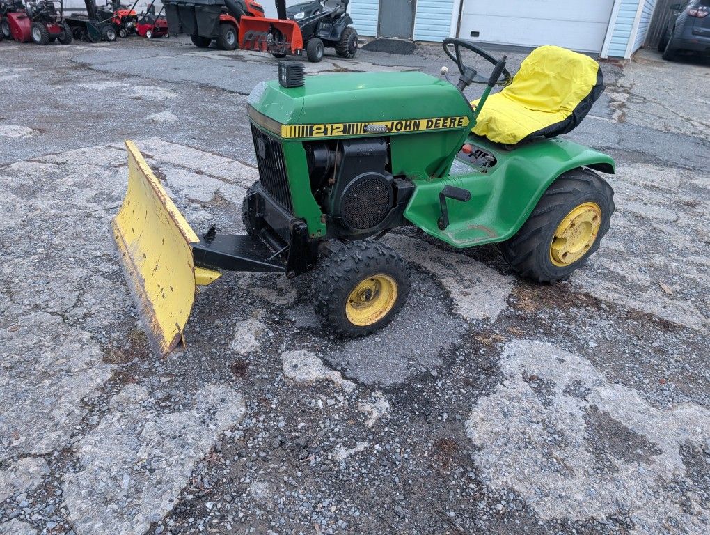 John Deere Plow Tractor