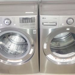 LG Frontloader Washer and Electric Dryer Set 