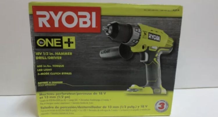 Ryobi hammer drill tool only