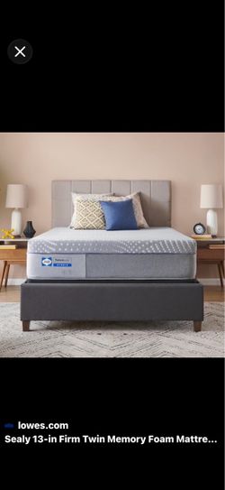 King Sealy Posturepedic Hybrid + Adjustable Power Base