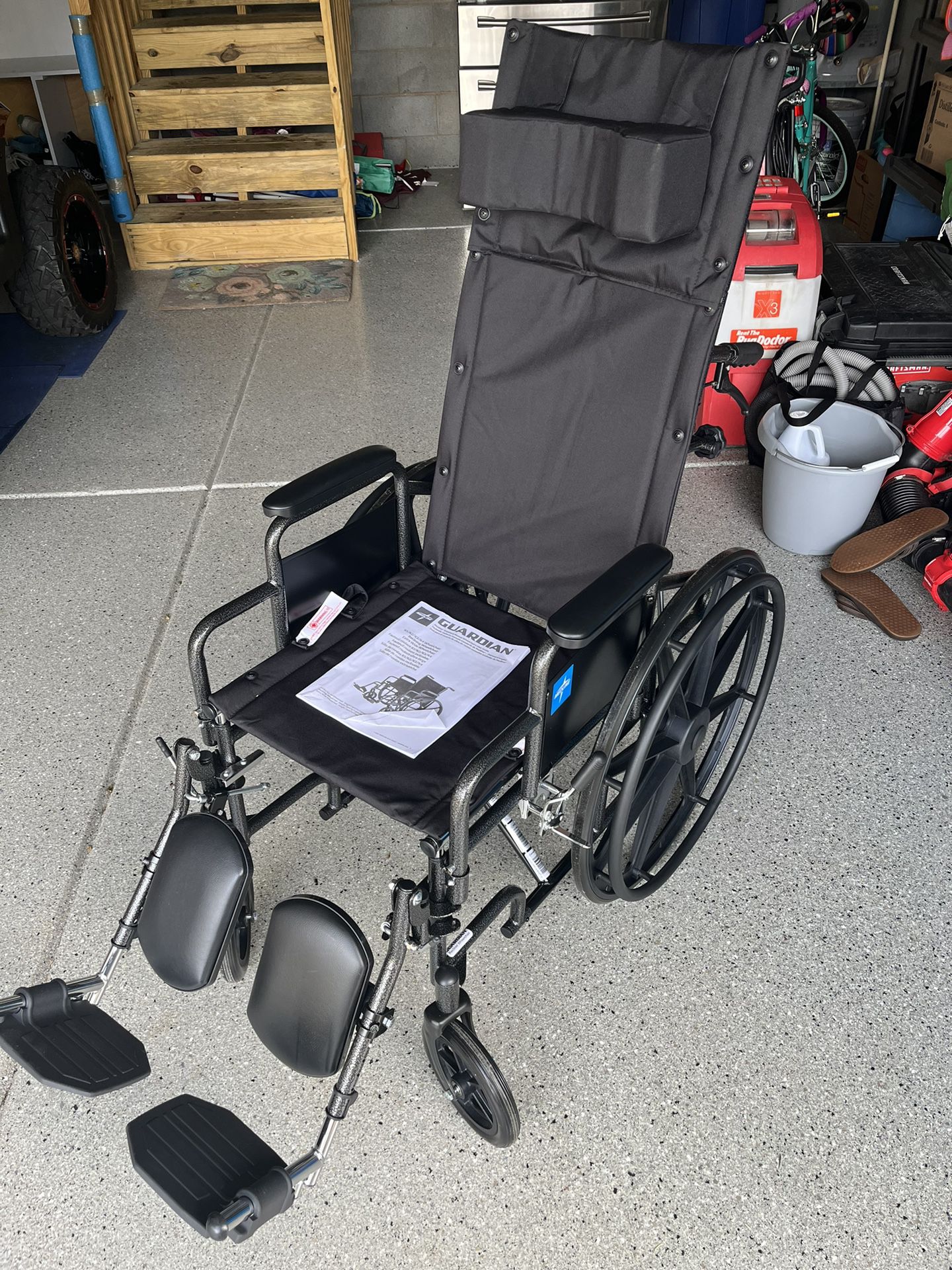 *New* Medline Reclining Wheelchair 