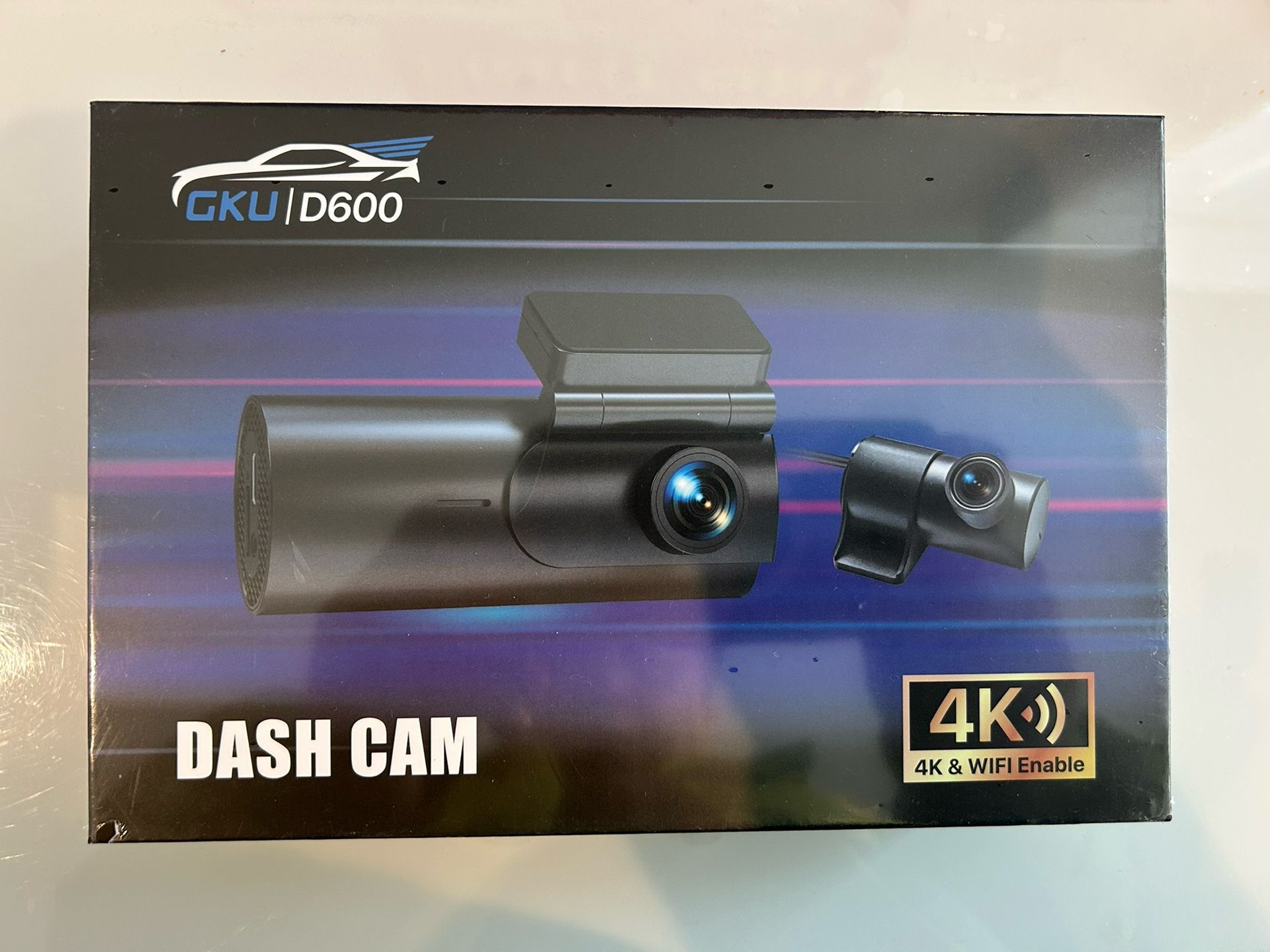 New Sealed Dashcam GKU D600