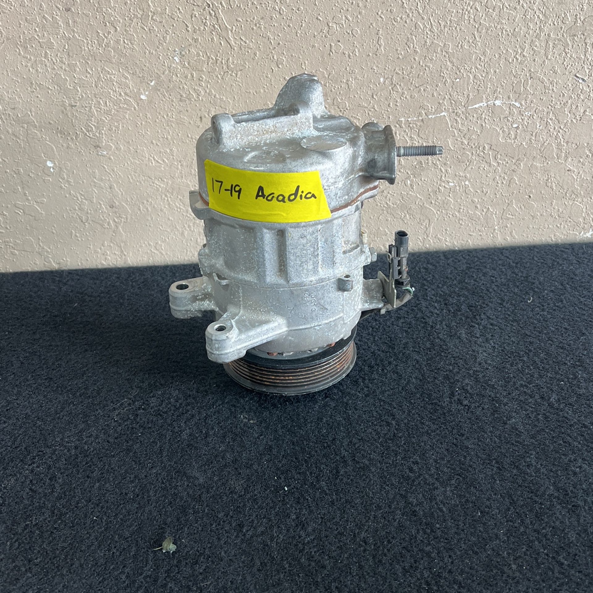 17-19 Gmc Acadia Ac A/c Compressor 2017 2018 2019