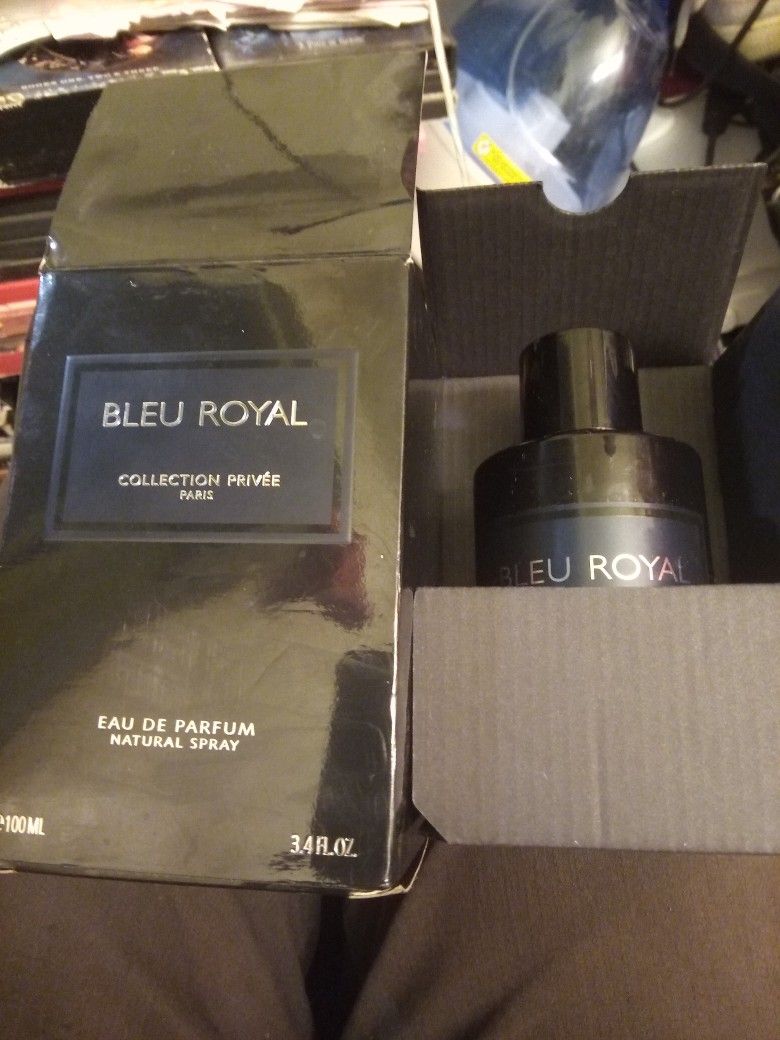 !! Men's Parfum Bleu Royal 3.4 Oz New Open Box