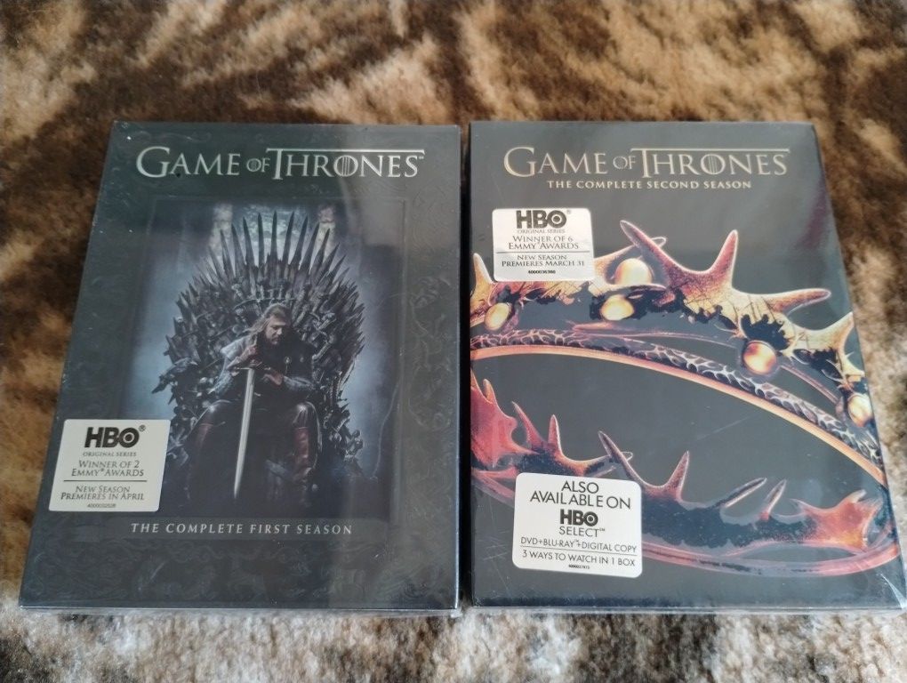 Game Of Thrones Season 1 & Season 2 DVD Set