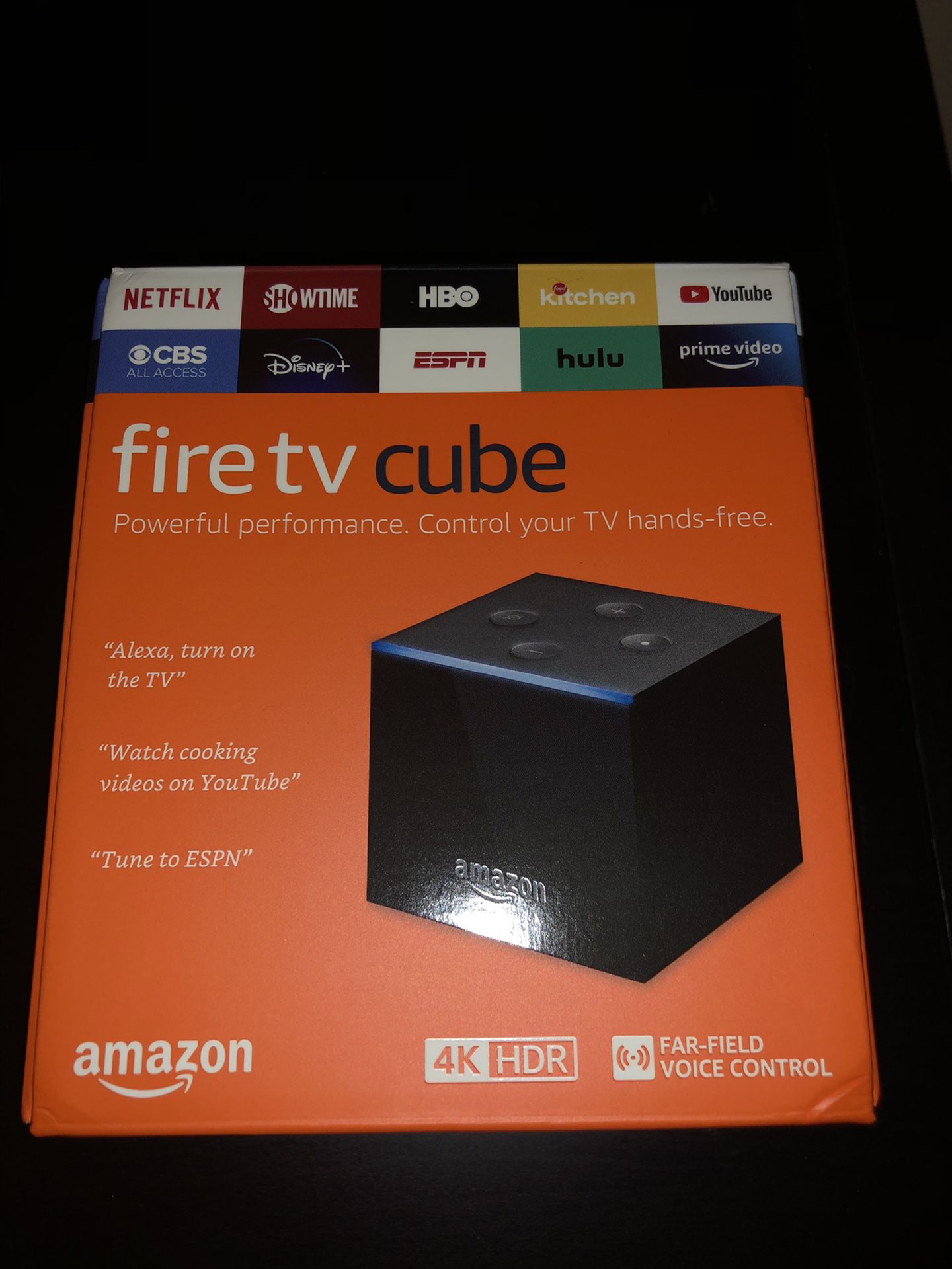 Amazon 4K fire tv cube