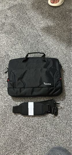 Bump Armor Black Laptop Bag with Shoulder Strap