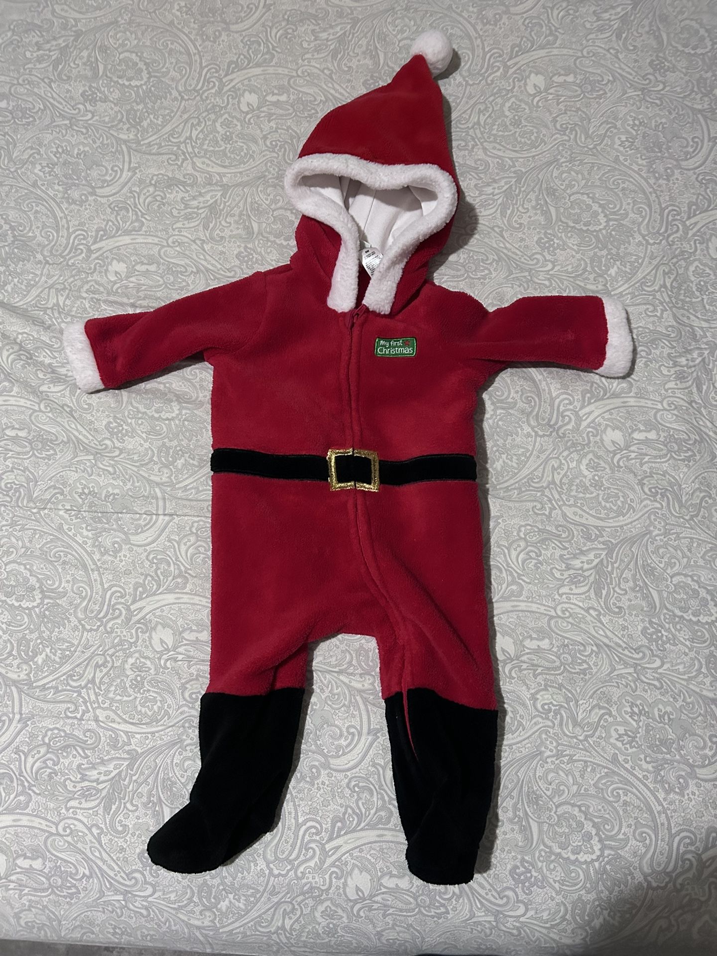 Baby Santa Outfit 3/6 Months