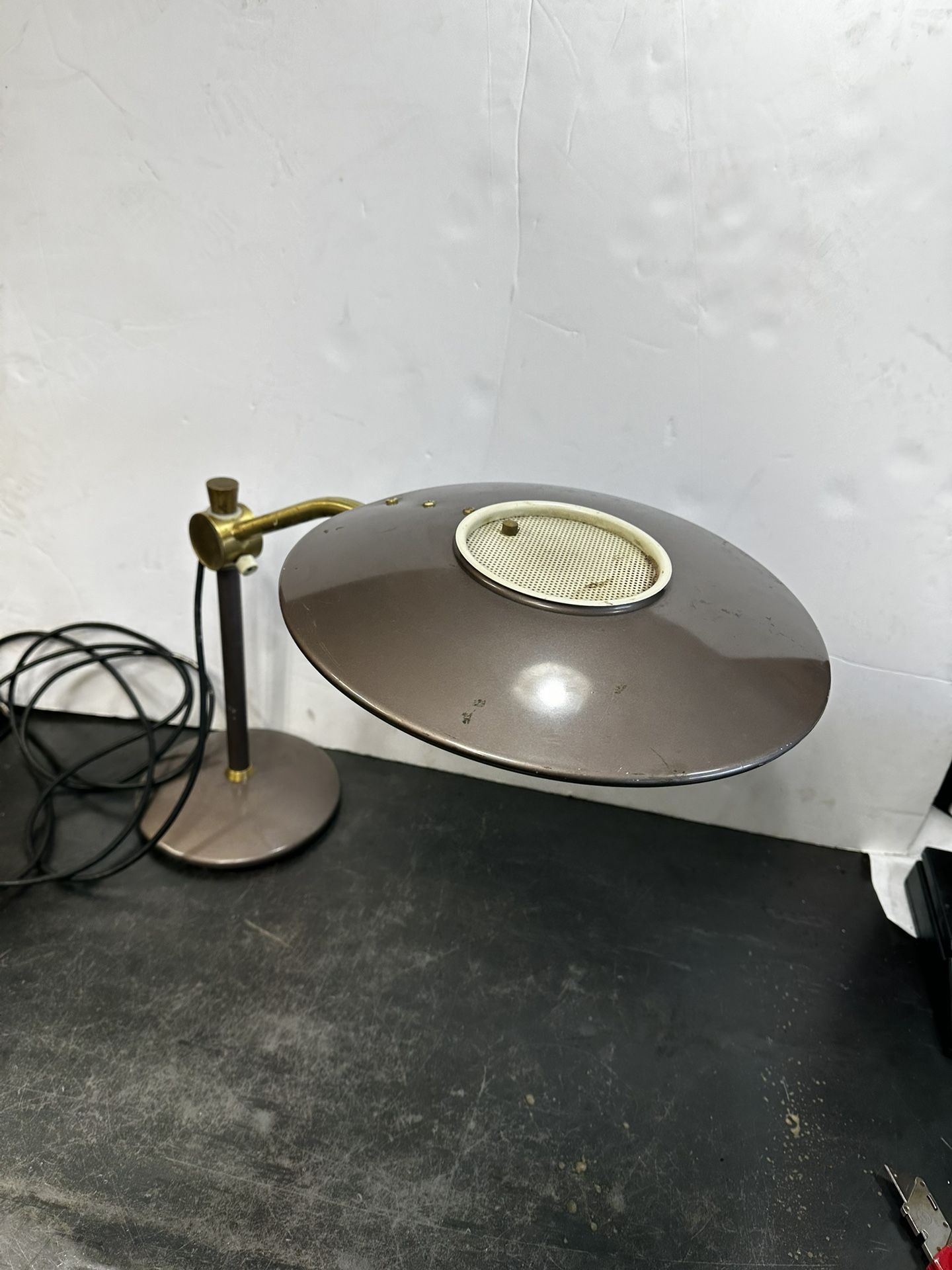 Dazor Model 2004 UFO 1950's Desk Lamp Mid century Working New Cord