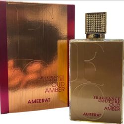 Oud Amber Ameerat Eau De Parfum 3.4 Perfume Unisex Long Lasting Arabic Cologne