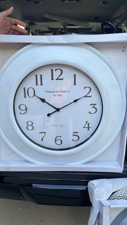Edinburgh Clock Works Co. Large Wall Clock