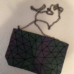 Luminous Geometric Cross Body Purse