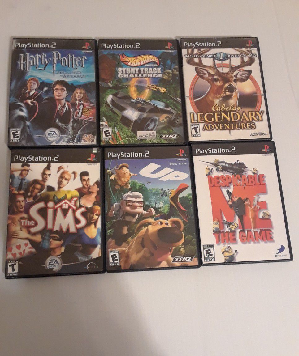 Ps2 games $5 each game