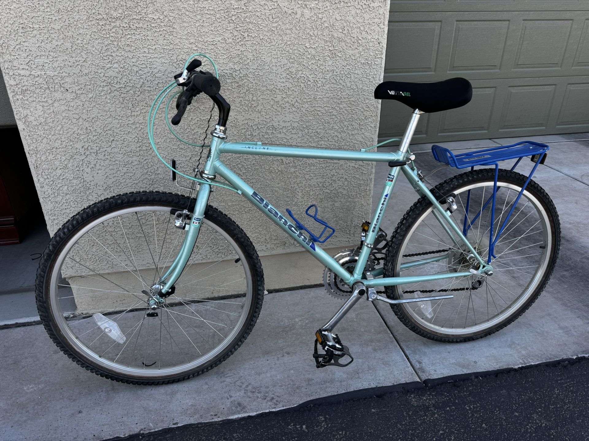 Bianchi Road Bike Incline