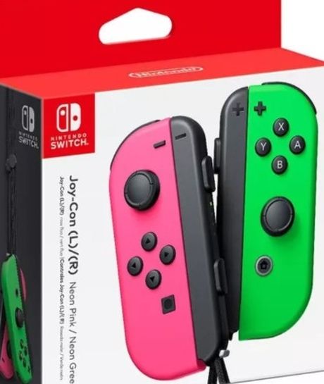 Nintendo Switch Joy-con Neon Pink/Green