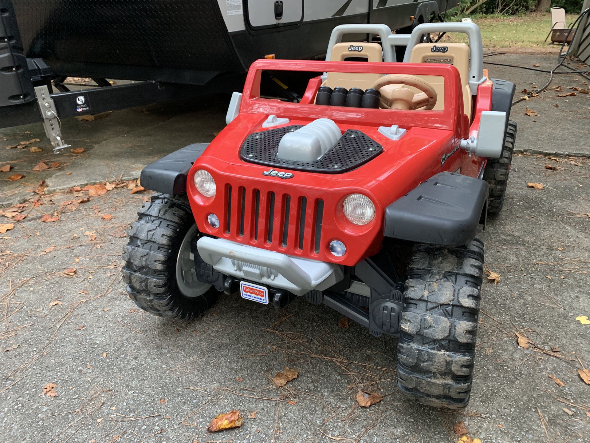 Jeep Power Wheels Toy in great condition.